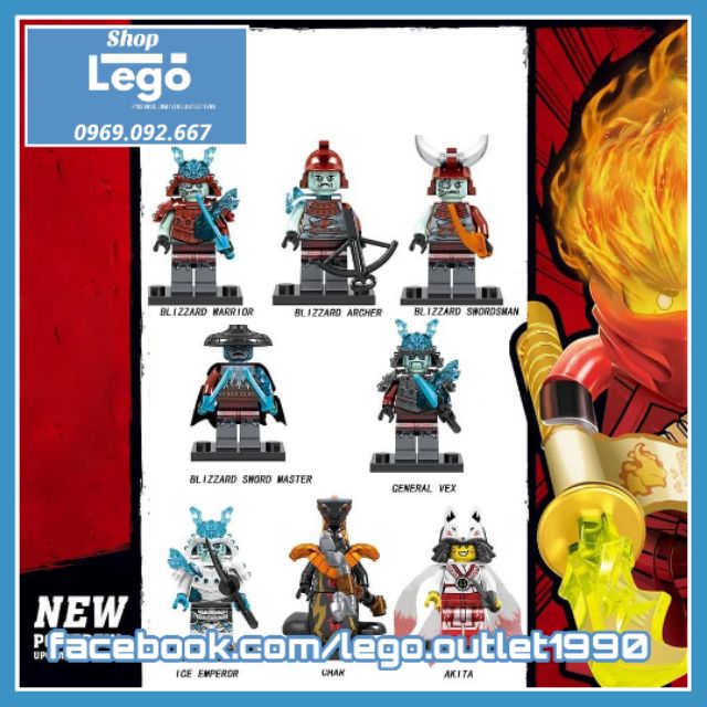 Xếp hình Ninjago Masters of Spinzitzu 2019 mới nhất