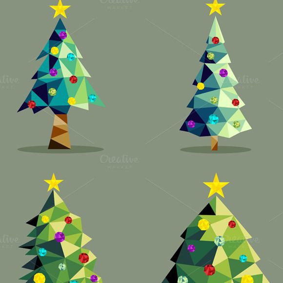 Mô hình giấy Cây thông Noel