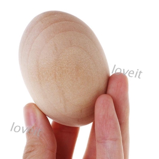 Trứng Gỗ Đồ Chơi Tự Vẽ Sáng Tạo Cho Bé