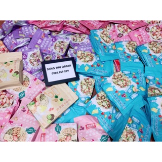 Ngũ cốc sữa chua mix hạt/hoa quả/sữa chua TĂNG CÂN-GIẢM CÂN