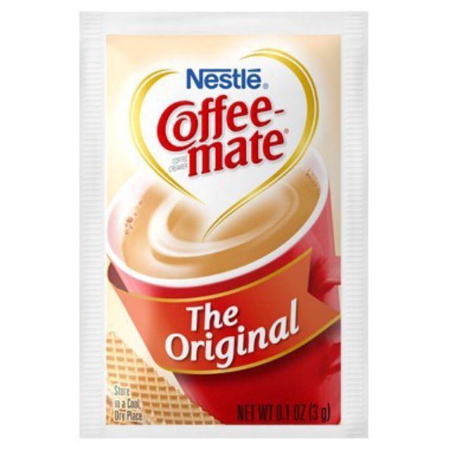 Combo 50 gói lẻ coffee mate dùng cho keto, tiểu đường