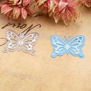 Khuôn Cắt Giấy Làm Từ Kim Loại Hình Bướm Trang Trí Scrapbook