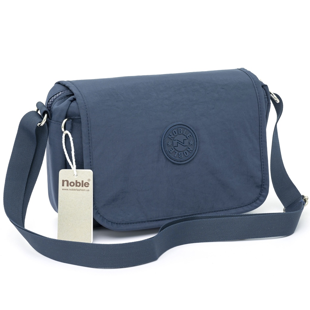 Túi xách đeo vai nữ chính hãng Noble Việt Nam, chất liệu vải dù chống nước, siêu bền, Mã: N415TRO, nhiều màu