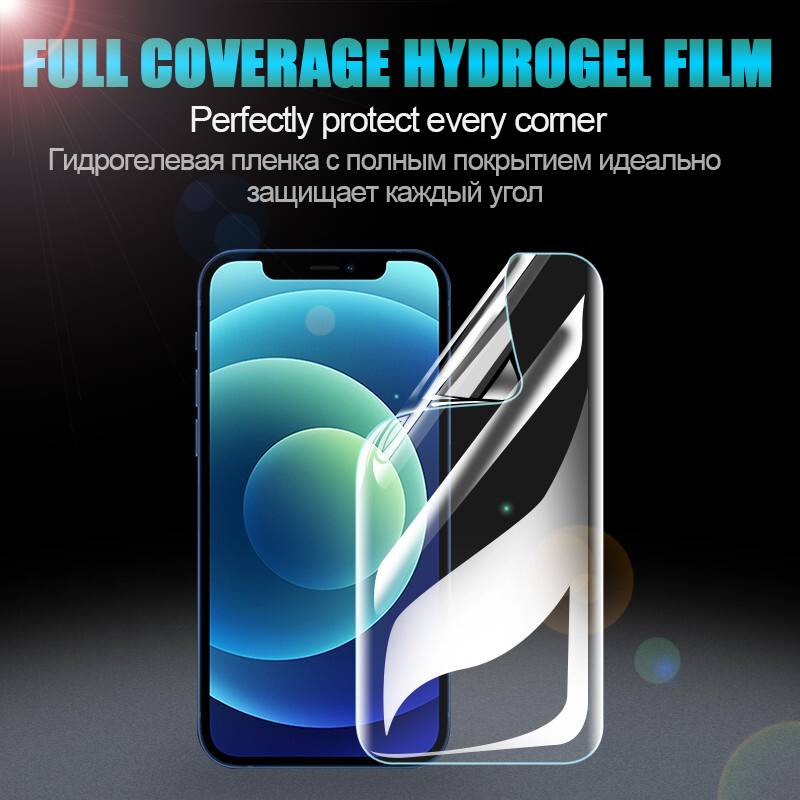Miếng dán hydrogel tpu mềm 30000D bảo vệ màn hình cho iPhone 13 Pro Max Mini 13Pro Max