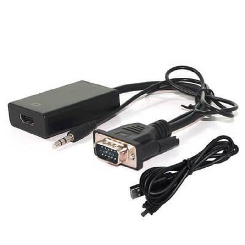 Cáp chuyển đổi Vinetteam từ VGA sang HDMI có âm thanh-VGA TO HDMI có âm thanh -dc2851