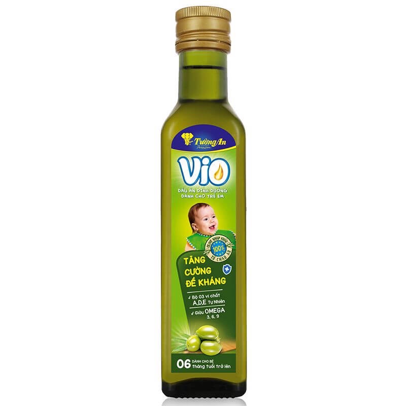 Dầu Olive (Ôliu) Dinh dưỡng cho bé VIO Tường An - 250ml