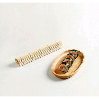 mành tre cuộn sushi 24*24cm