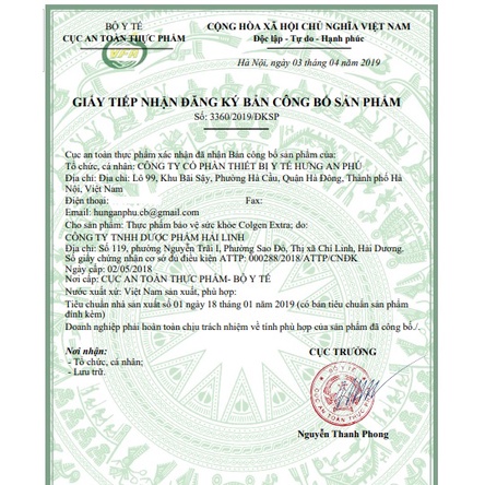 Viên uống đẹp da tăng độ đàn hồi da COLGEN EXTRA - nguyên liệu nhập khẩu Ý - giảm nám, sạm da, khô da hiệu quả - Hộp 30V