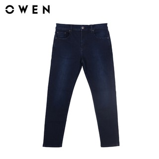 Quần jeans nam Owen Slimfit màu xanh đậm - QJSL23686L (MHR)