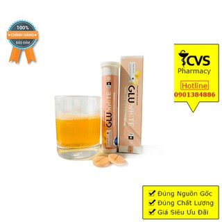 Viên sủi trắng da Gluwhite cho làn da trắng hoàn hảo Hộp 20 viên