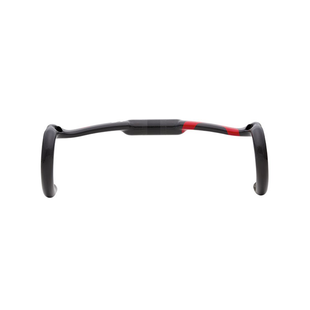 Oem Nhãn Dán Trang Trí Tay Lái Xe Đạp Hình Bán Nguyệt 3T Bằng Sợi Carbon