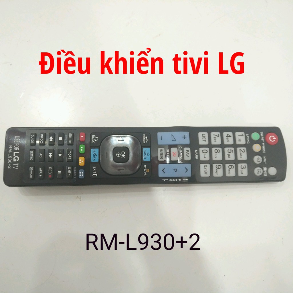 Remote Điều Khiển Dành Cho Smart TV LG, Internet TV LG RM-L930+2