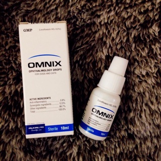 Lọ nhỏ mắt omnix dành cho thú cưng