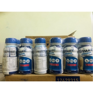 Thùng 24 chai Ensure nước hương Vani 237ml/chai