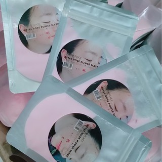 Bột Đắp Mặt Nạ Collagen Tươi Hoa Hồng - Bột Đắp Mặt Nạ Collagen Cánh Hoa Hồng /  gói 100g