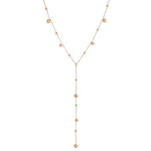 Dây Chuyền Nữ Kiểu Chữ Y Titan Ko Đen TT 3207