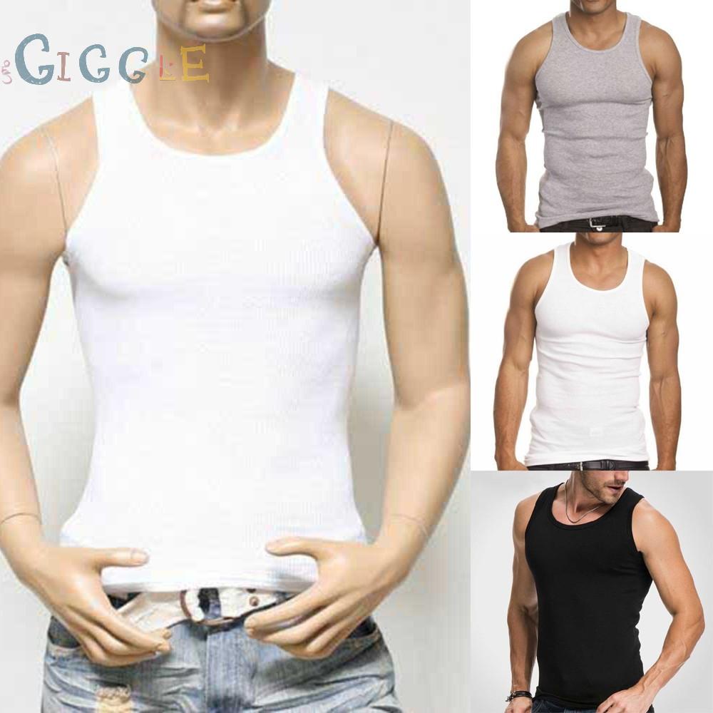 Vest Undershirt Workout T-Shirt Bodybuilding Fitness Muscle Sleeveless