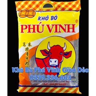 Khô Bò Giòn Dẻo Phú Vinh - Đặc Sản An Giang