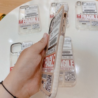 Ốp lưng iPhone chống shock hình Fragile