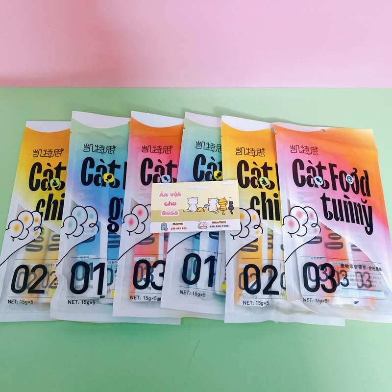 Gói 5 thanh soup 15gr*5 hãng Keith cao cấp