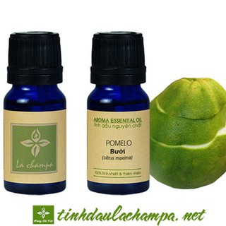 Tinh dầu vỏ bưởi Lachampa nguyên chất - hương thơm thư giãn, dưỡng tóc mềm mượt, giúp mọc tóc