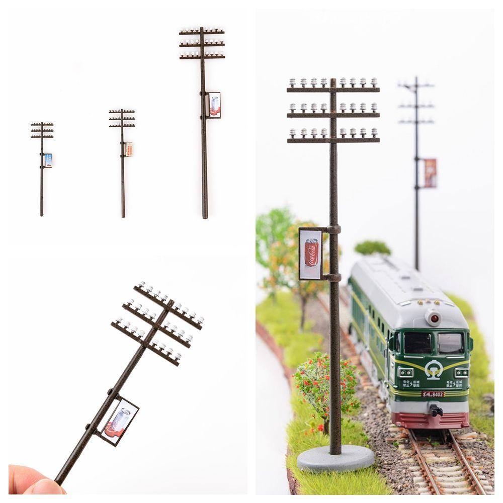 Mô Hình Xe Lửa Mini Tỉ Lệ 1: 87 Dùng Trang Trí Tiểu Cảnh