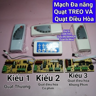 Bộ mạch điều khiển quạt đa năng, quạt điều hòa các loại hàng đẹp