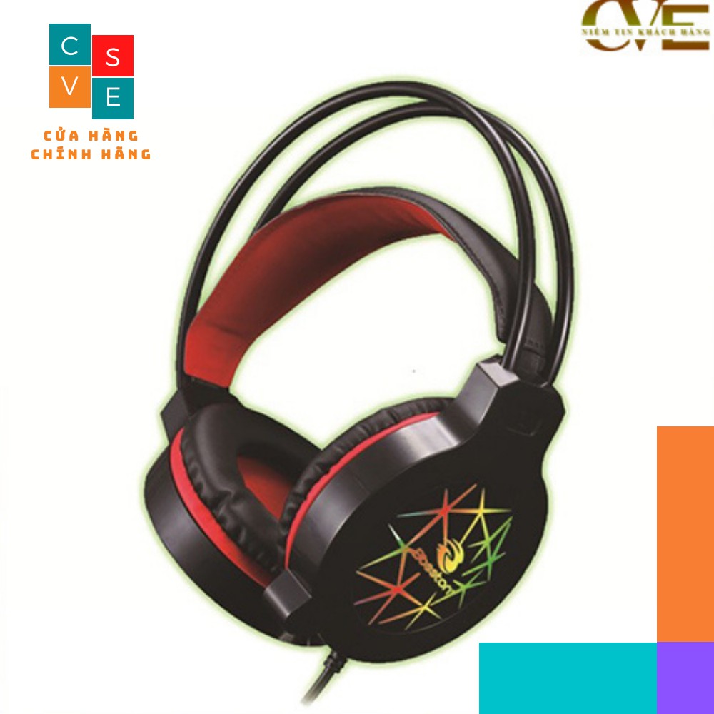 Tai Nghe Headphone Chuyên Gaming Có Dây BOSSTON HS-09 Cao Cấp - Tai Phone Chụp Tai Led Chính Hãng