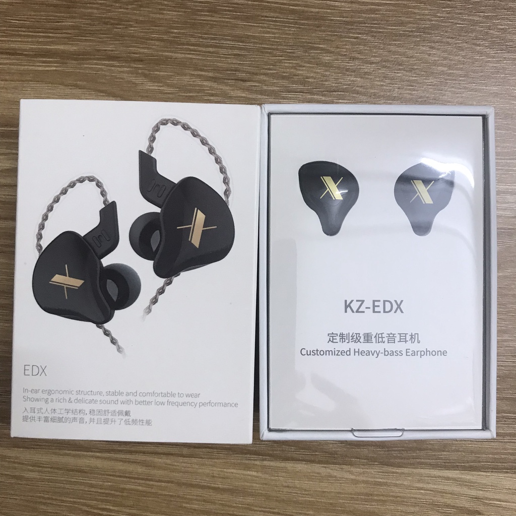 Tai nghe KZ EDX - nghe nhét tai thể thao KZ EDX 1 Dynamic Hifi Bass chống tiếng ồn