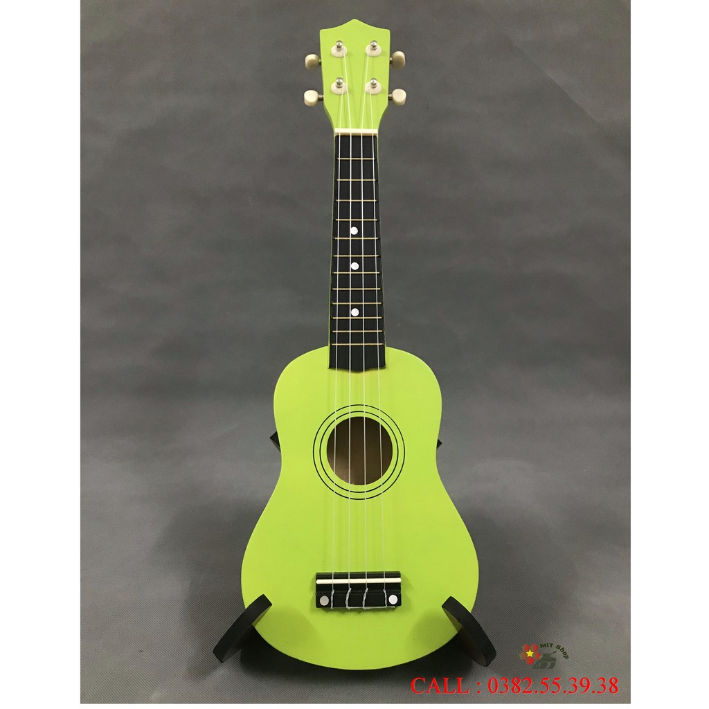 ĐÀN UKULELE SOPRANO MÀU XANH LÁ CÂY