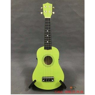 ĐÀN UKULELE SOPRANO MÀU XANH LÁ CÂY