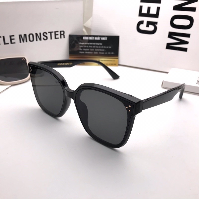 ⚡Kèm box⚡G.M R.l.c.kk- Kính mát chuẩn UV400, Kính râm vuông nam nữ cao cấp gọng dẻo Jolie Eyewear