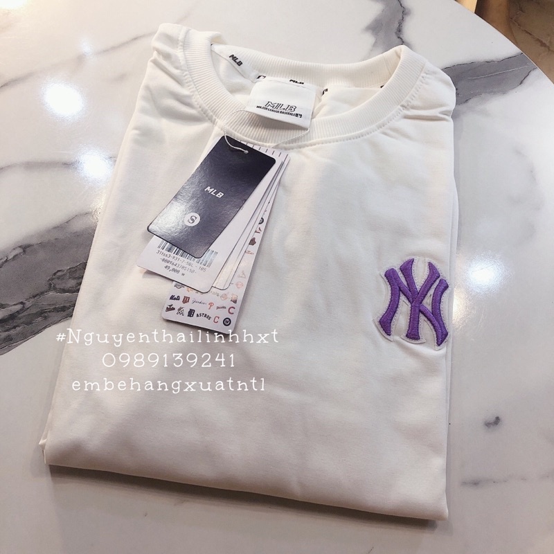 Áo thun nỉ sweater Ny Mlb Paisley | BigBuy360 - bigbuy360.vn