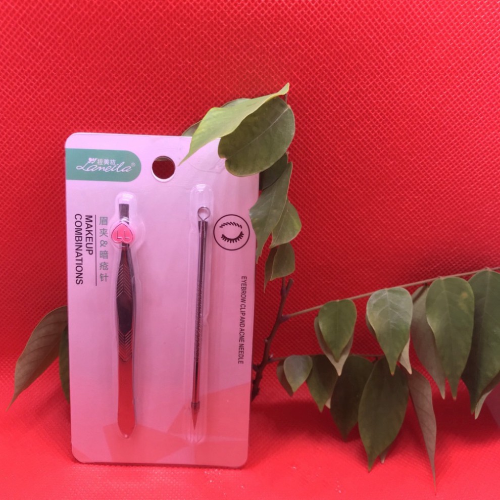 [ Q.Bình Thạnh] Combo nhíp gắp mụn + cây lấy mụn_chích mụn | BigBuy360 - bigbuy360.vn