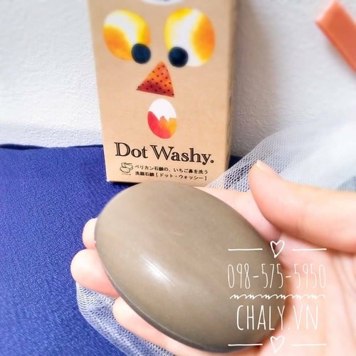 Xà phòng làm sạch mụn đầu đen Pelican Dot Washy Soap Nhật Bản. Mẫu mới nhất. Đánh bay mụn cám, mụn ẩn cho da dầu cực tốt