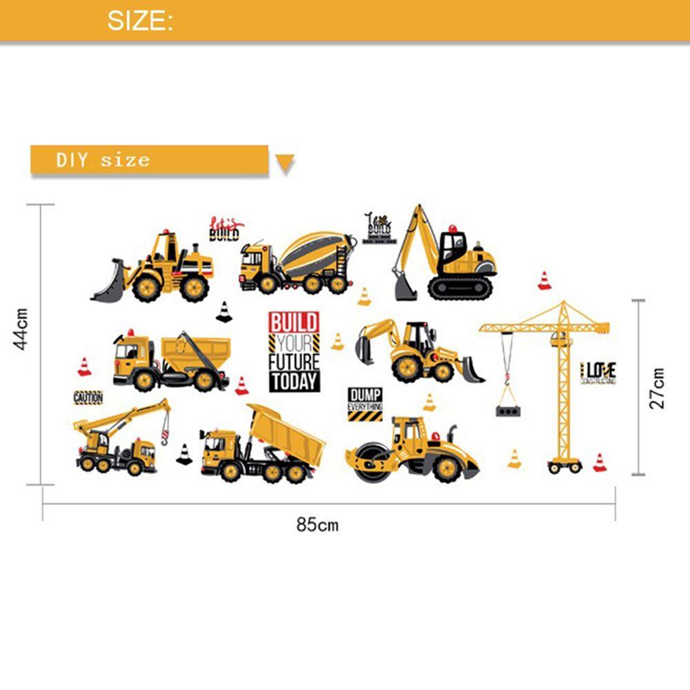 Sticker Dán Tường Họa Tiết Hoạt Hình Trang Trí Phòng Ngủ Cho Bé