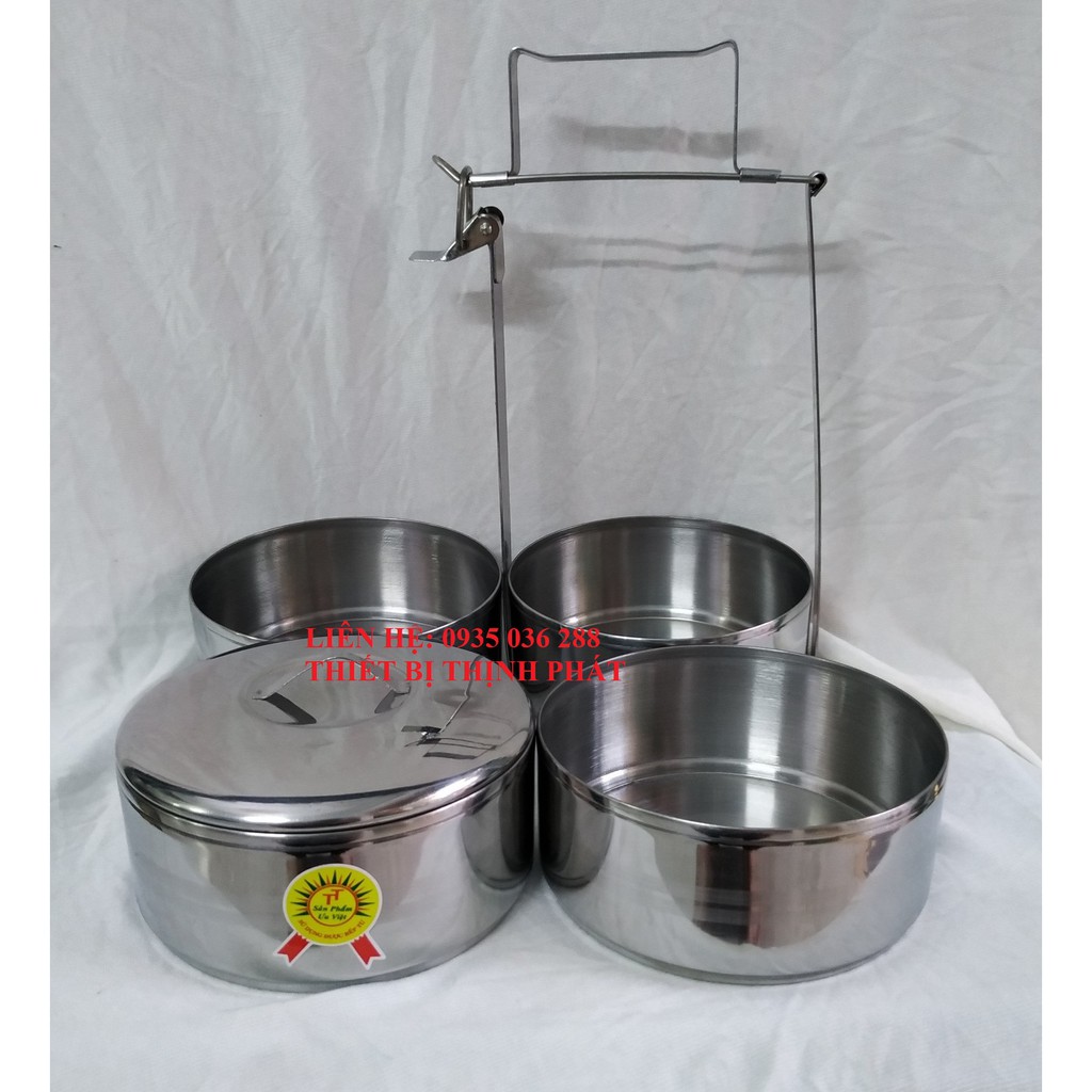 Camen inox 4 ngăn