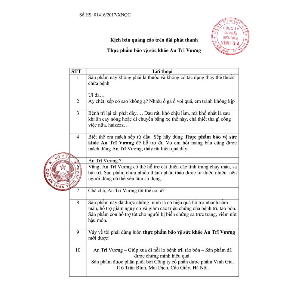 An Trĩ Vương - Dùng cho người bệnh trĩ, táo bón