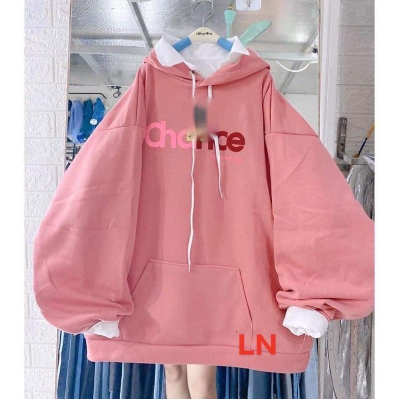 Áo hoodie chance LN11, Áo nỉ Unisex from rộng, Chất nỉ ấm mặc không xù, thiết kế phong cách - MODY