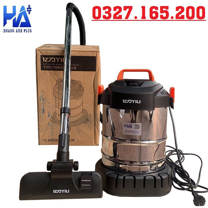 Máy Hút Bụi 12L Yili 1200W Dùng Cho Oto, Gia đình, Tiệm