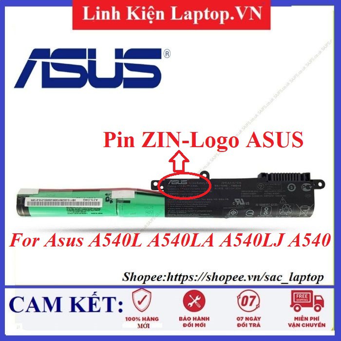 ⚡Pin laptop Asus A540L A540LA A540LJ A540