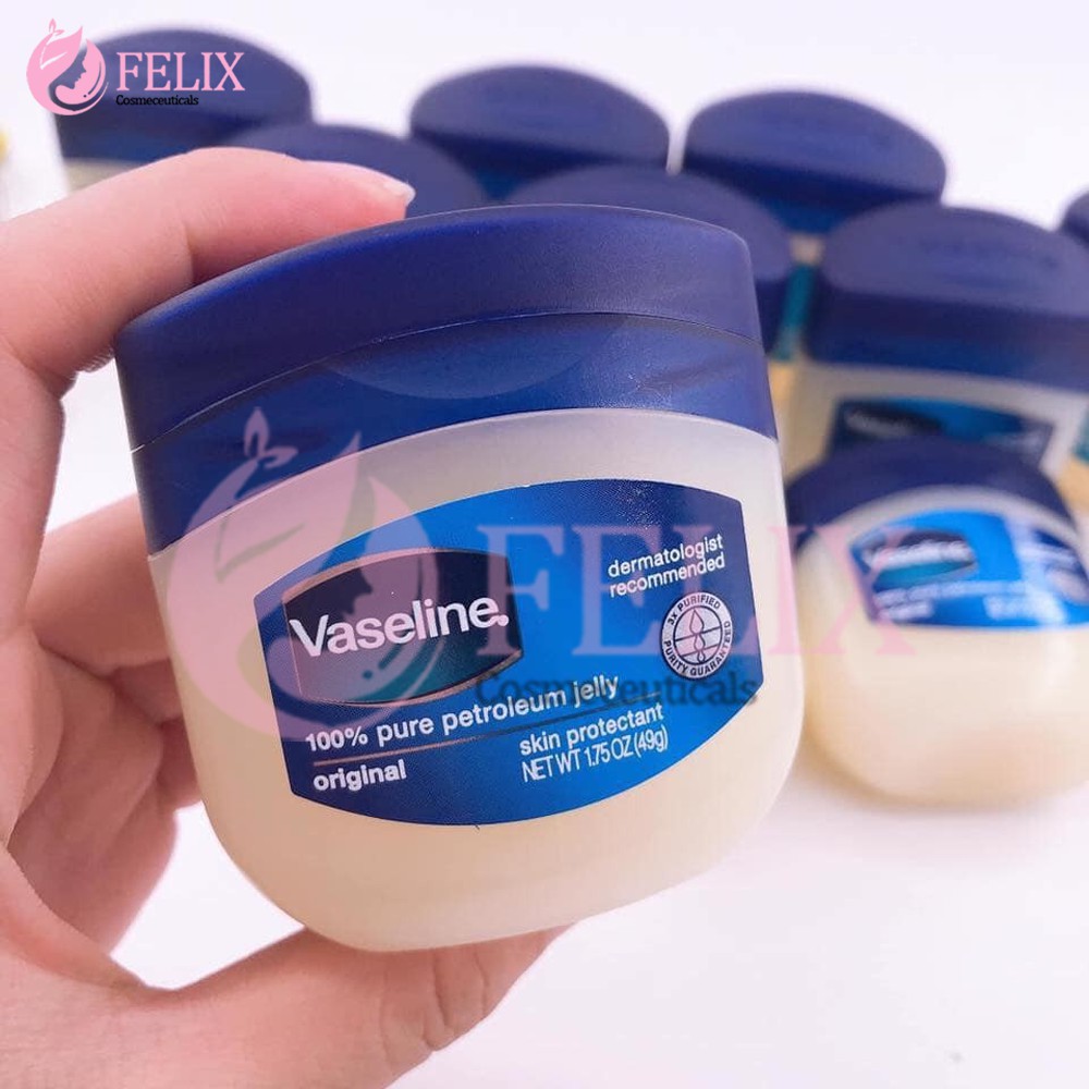 Sáp dưỡng ẩm đa năng VASELINE 100% Pure Petroleum Jelly Original Mỹ 49g