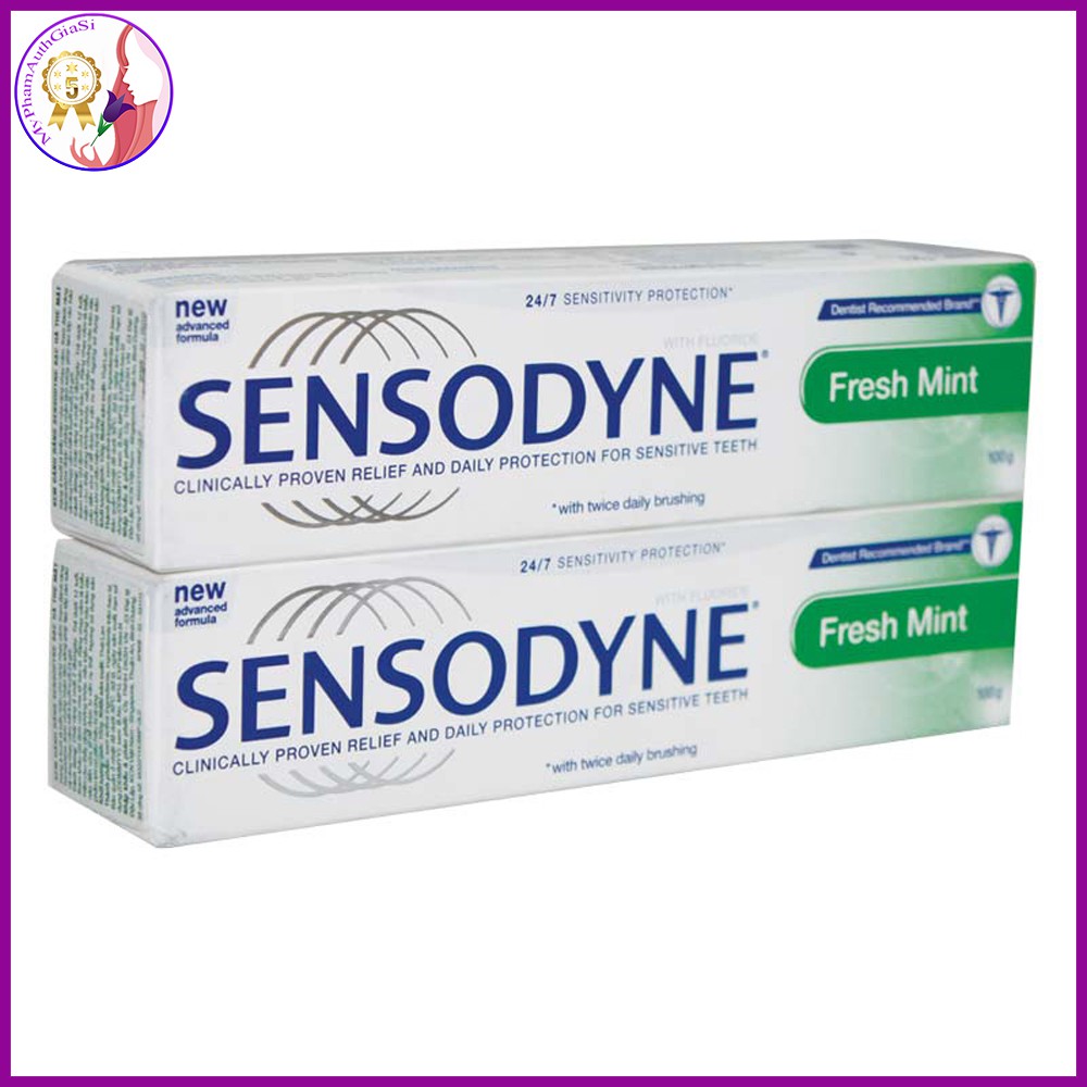 Cặp kem đánh răng sensodyne mỹ (113g x2)