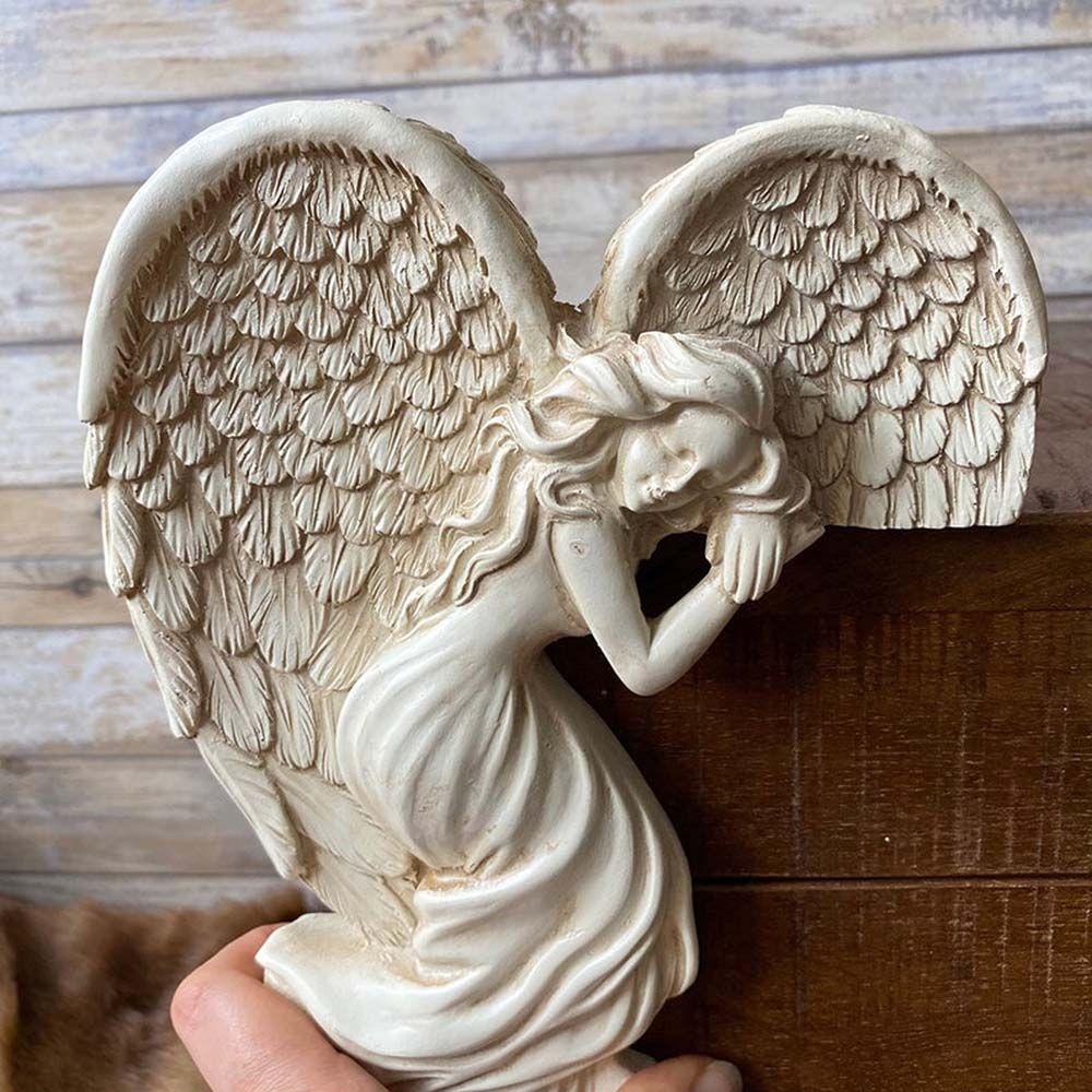 Mô Hình Thiên Thần NICKOLAS Bằng Nhựa Resin Trang Trí Nhà Cửa