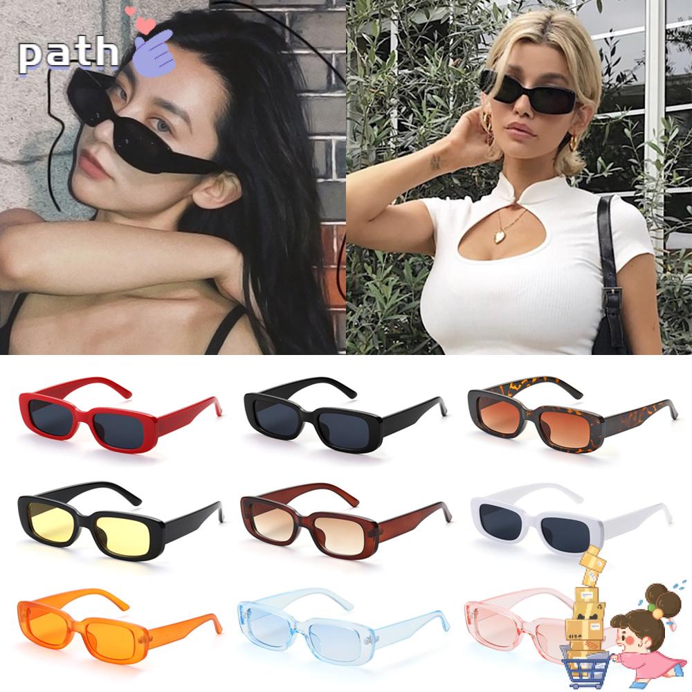 Kính Mát Gọng Vuông Chống Tia UV 400 Thời Trang Dành Cho Nữ