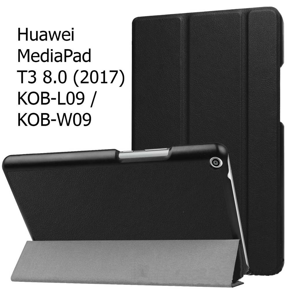 Bao Da Huawei MediaPad T3 8.0 (2017) KOB-L09 / KOB-W09 Cover Cho Máy Tính Bảng Hỗ Trợ Smart Cover