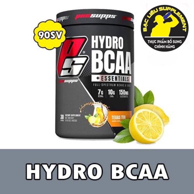 Hydro BCAA prosupps 90 lần dùng hồi phục chống dị hoá cơ tăng cơ giảm mỡ