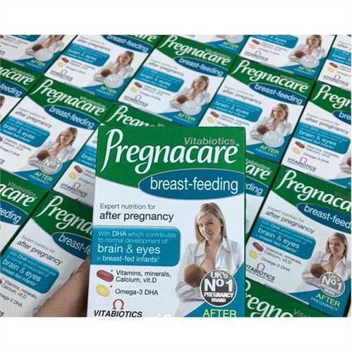 Viên uống cho phụ nữ sau sinh và cho con bú Pregnacare Breast-feeding UK