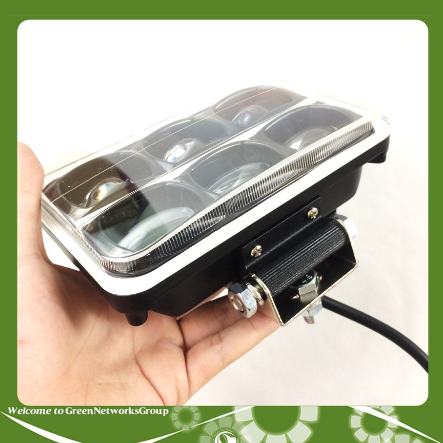 Đèn trợ sáng Lasergun 390 danh cho xe Jeep Offroad siêu sáng Greennetworks