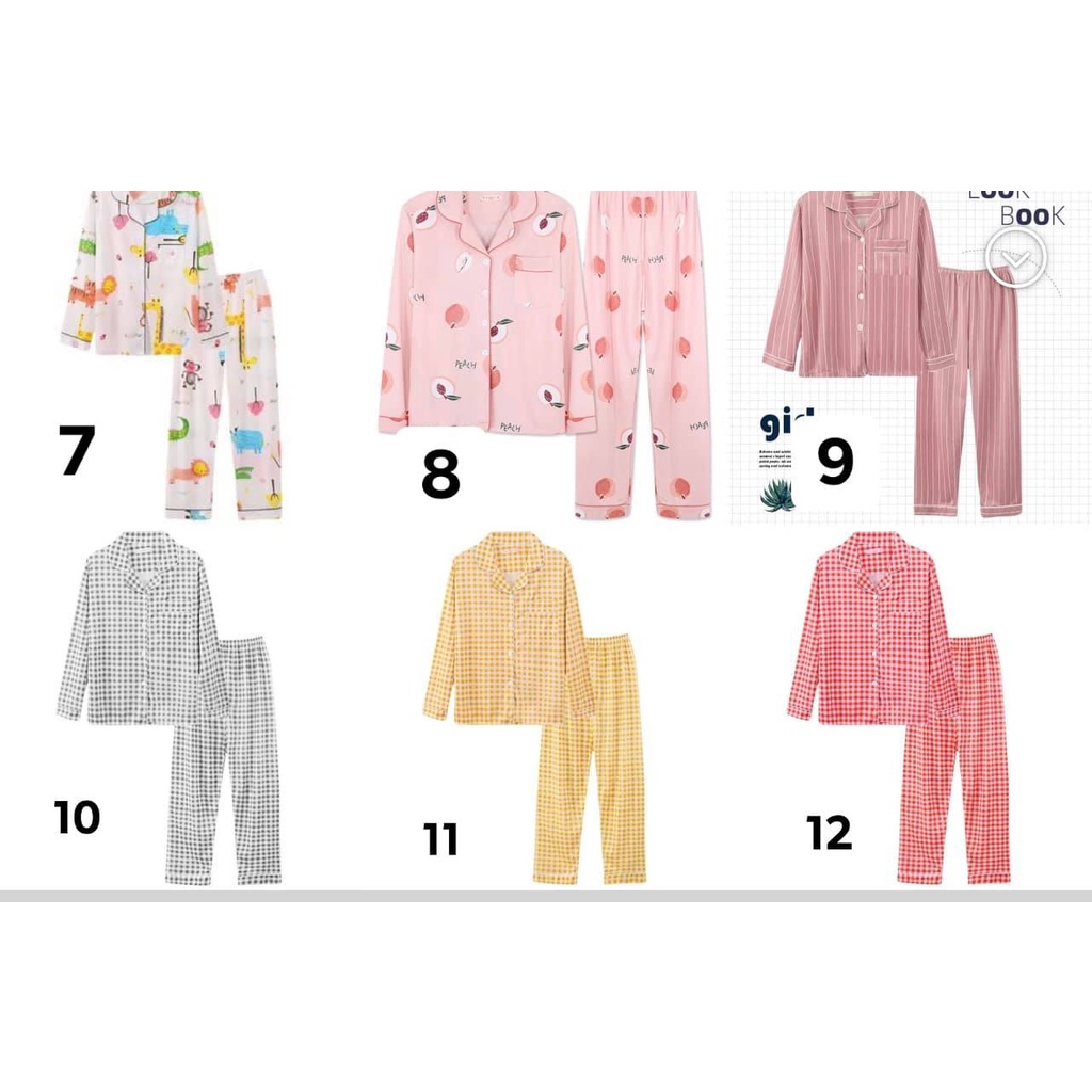 Bộ pịjama thu đông | BigBuy360 - bigbuy360.vn